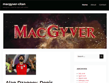 Tablet Screenshot of macgyver-citan.com